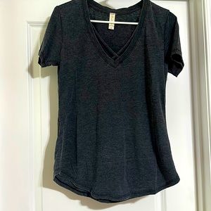 Women’s Altar’d State Charcoal Gray T-Shirt - Size S